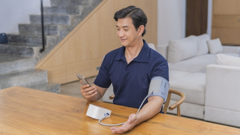 Huyết áp cao nhất vào buổi sáng và thấp nhất vào ban đêm