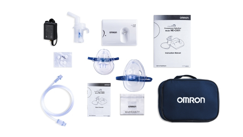 Máy xông khí dung của Omron