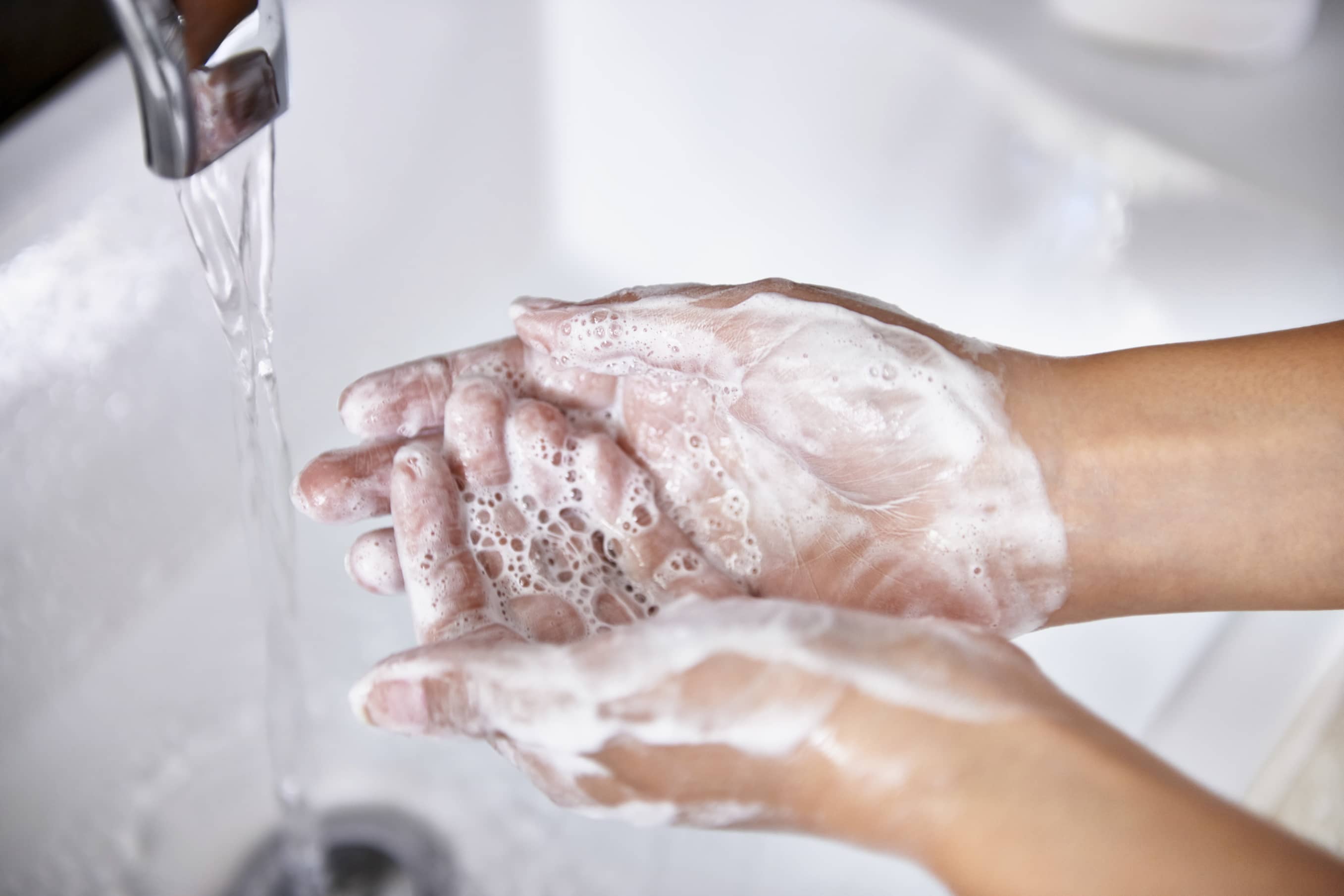 Washing your hands can help you in preventing potential infections that might enter your body and cause lung diseases