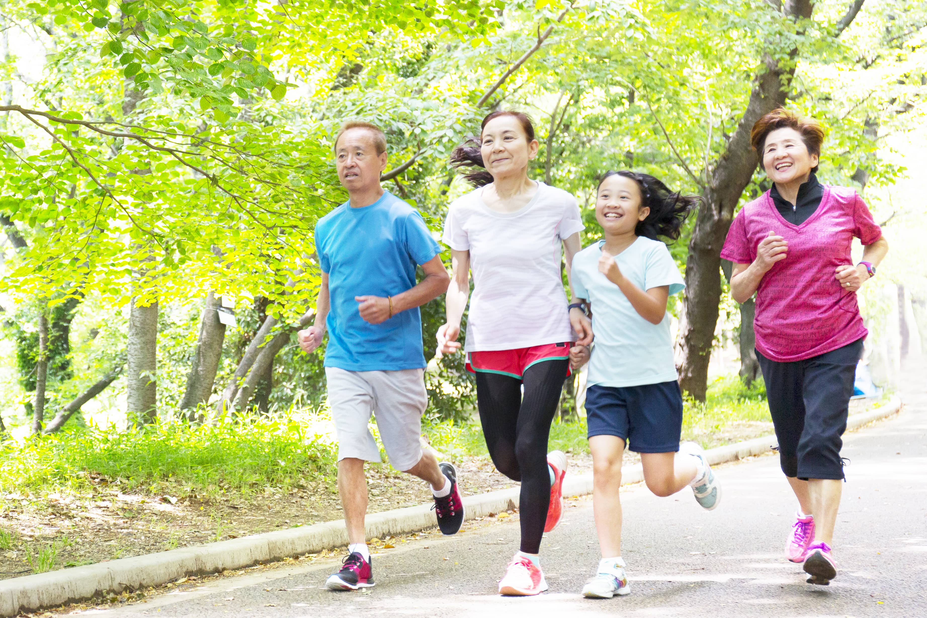 Exercise regularly to improve respiratory health