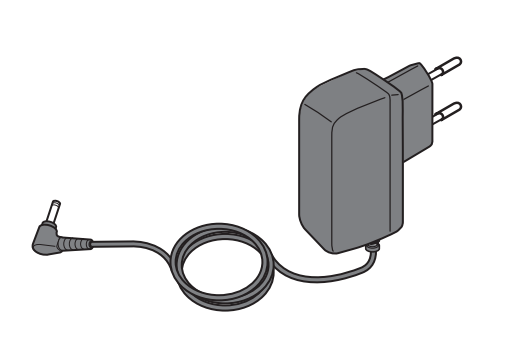 Adapter (included with the product)