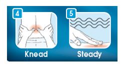 Massage Modes (Knead and Steady)